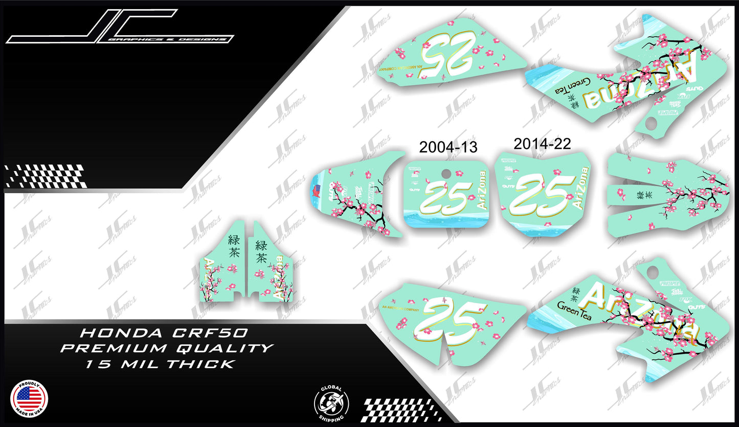 Honda CRF50 Arizona Green Tea