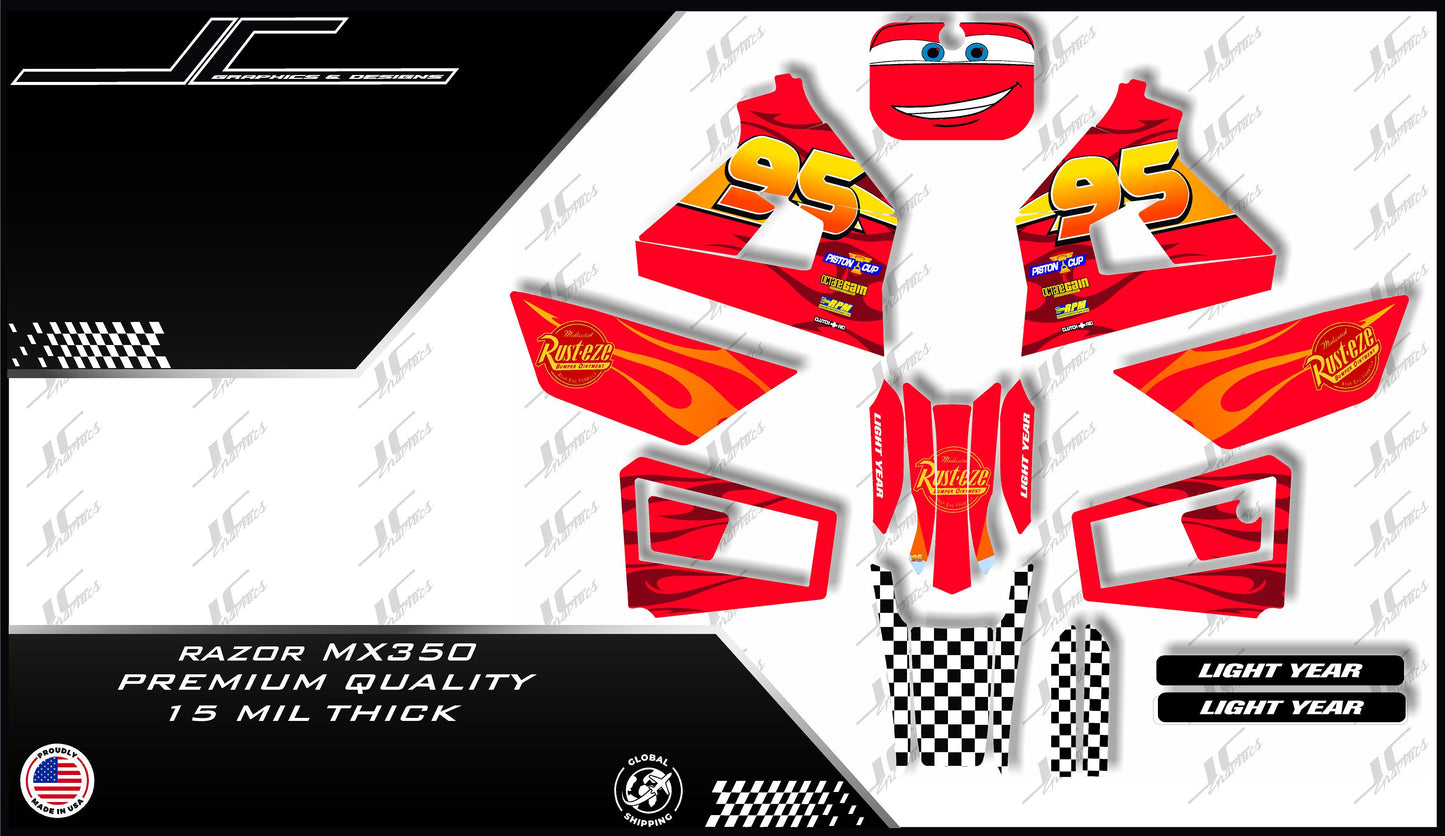 Razor MX350 Lightning McQueen