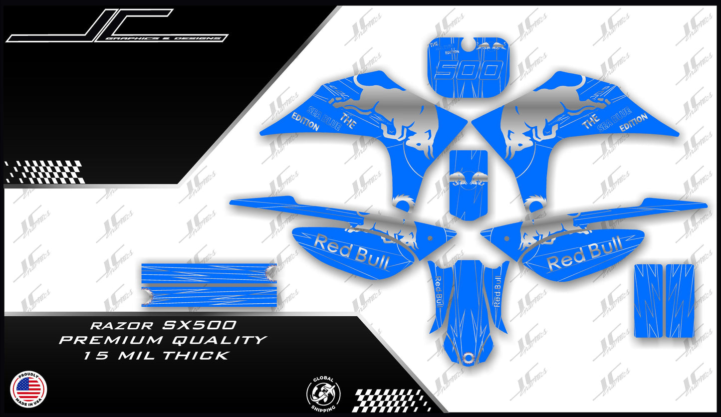 Razor SX500 RedBull Blue