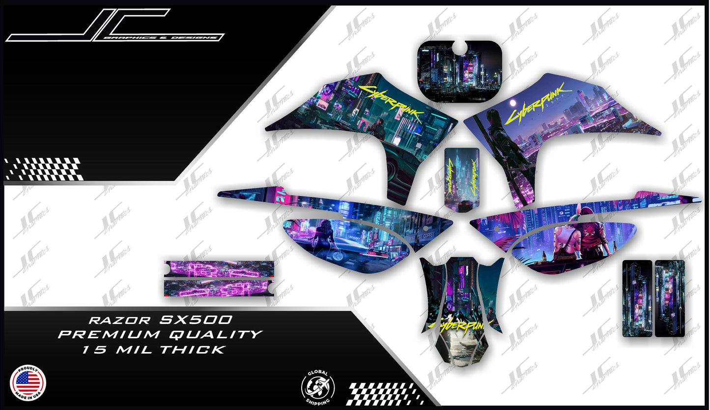 Razor SX500 CyberPunk