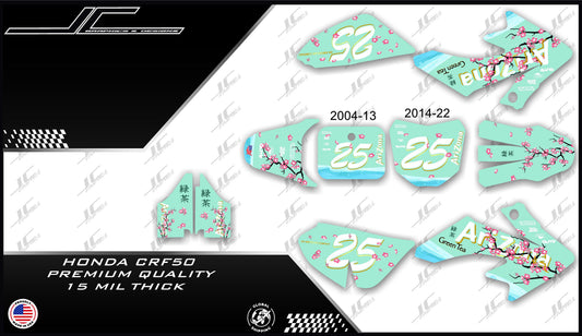 Honda CRF50 Arizona Green Tea