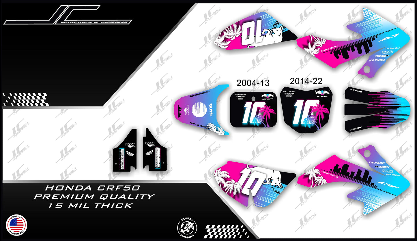 Honda CRF50 Miami Nights