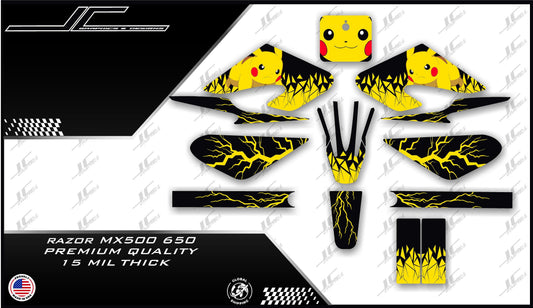 Razor MX500-650 Pikachu