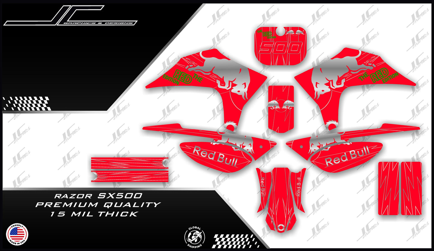 Razor SX500 RedBull Red