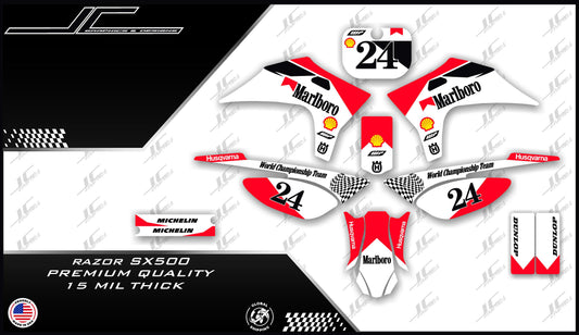 Razor SX500 Grey Marlboro