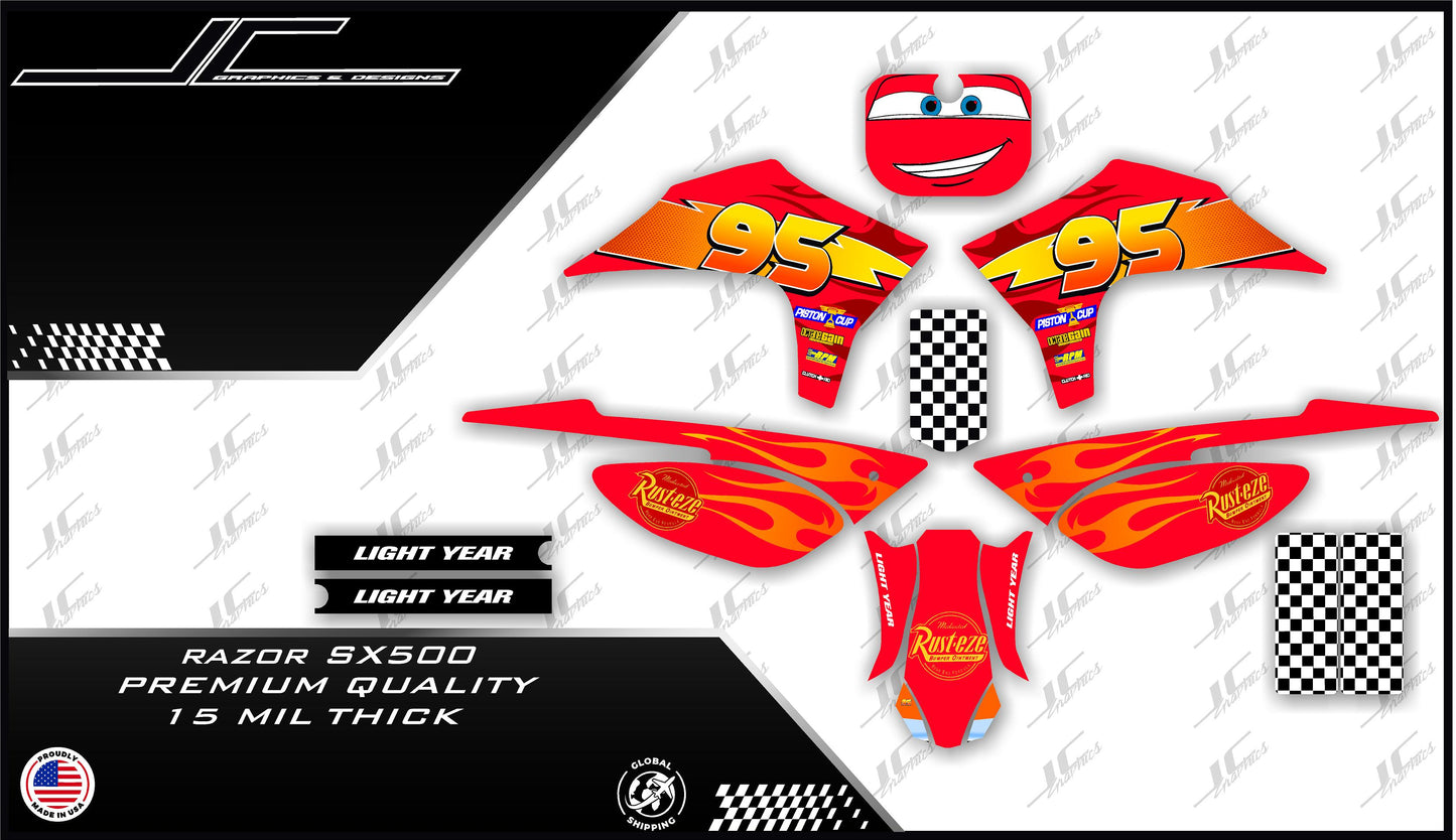 Razor SX500 Lightning McQueen