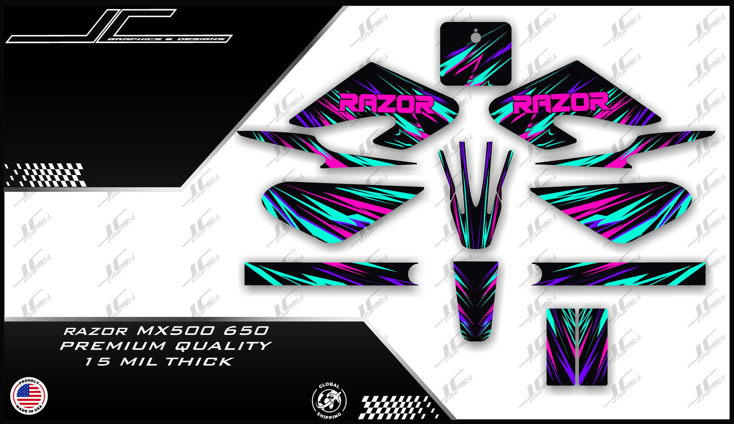 Razor MX500-650 Tiger Retro