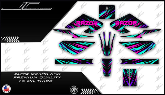 Razor MX500-650 Tiger Retro