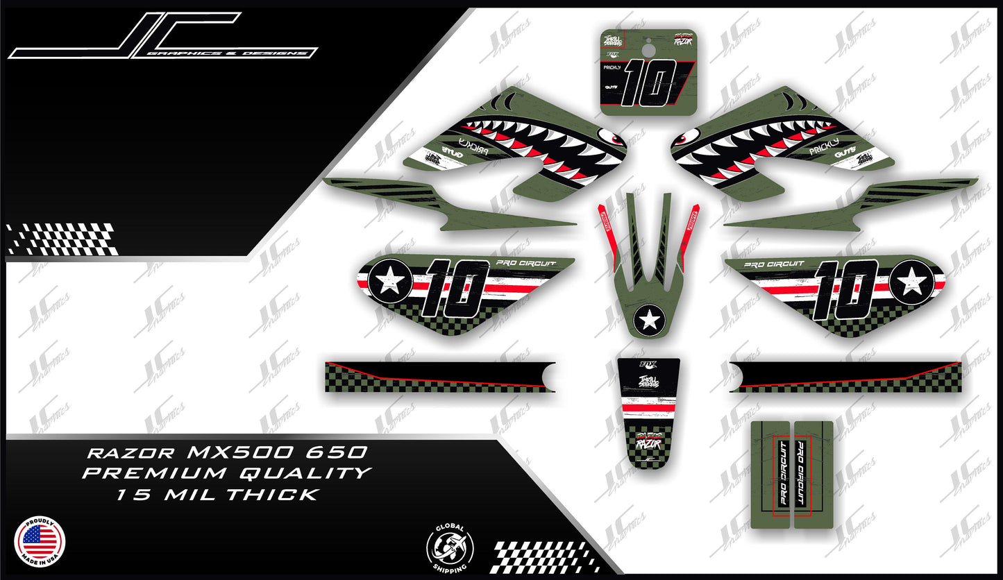 Razor MX500-650 Shark