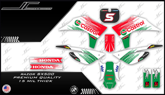 Razor SX500 Castrol